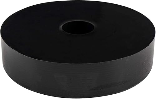 Isolate It!: Sorbothane Anti-Vibration Leveling Mount - 3/8-16 3' Stud - 0.88' (H) - 3.5' (Dia) 70 Duro - 2 Pieces - Poueer