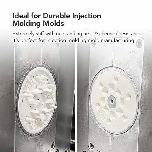 Phrozen Ceramic Pro Resin, Ceramic-Like Matt Finish, Ultra-Low Viscosity, for Industrial-Grade Mechanical Models (White, 1000ml) - Poueer