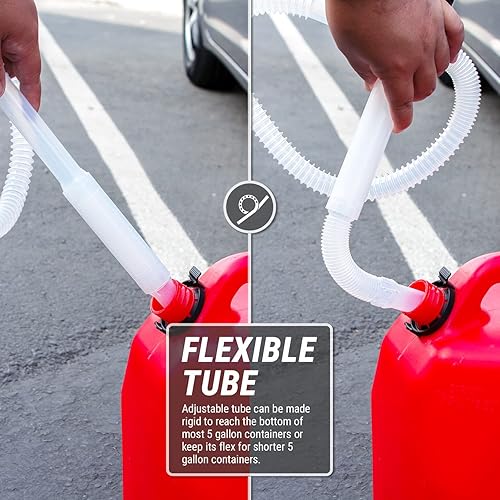 TERA PUMP New Lightweight Water Pump (BPA-Free) Easy to Carry & Food Grade, Fast Siphon, Emergency, Survival Disaster, Hand Transfer for Drinking Water, Fuel etc. - Poueer