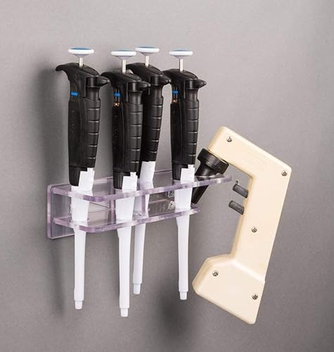 Pipette and Pipette Filler Bracket (Break Resistant PETG) (HB Tape) - Poueer