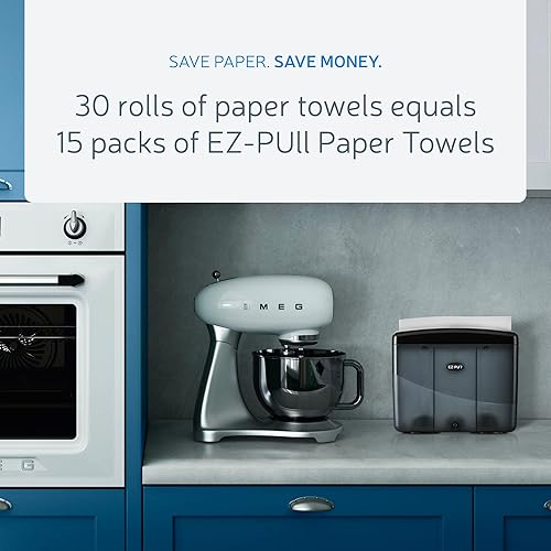 EZbrnd Premium Ultra Deluxe 2ply+ MULTIFOLD Paper Towels, 120 sheets x 15 pk, P2F5-UD (Large Sheet) - Poueer