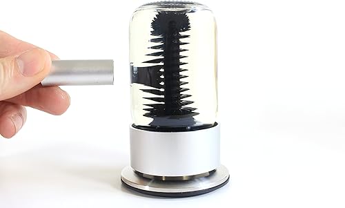 RIZE Spinning Ferrofluid Display with Black ferrofluid - Poueer