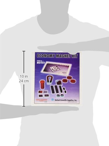 United Scientific Supplies MGTKIT, Economy Magnet Kit, STEM Kit Designed for Classroom or Home use, 1 Each - Poueer