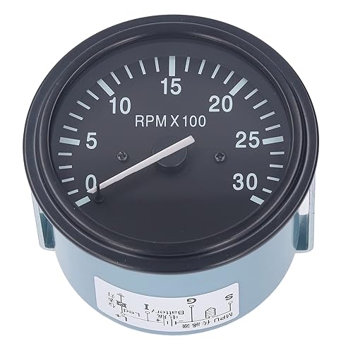 Engine Tachometer 3031734 Digital Timer0 Instrument Box Pressure Gauge Generator Set Instrument Box 0 3000Rpm 10 32Vdc Tachometer Tachometers - Poueer