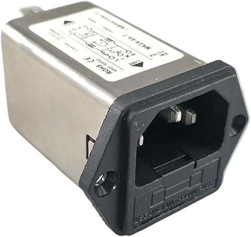 IEC Module AC Power Socket with Fuse EMI Filter 6A 115V/250V 50HZ/60HZ - Poueer