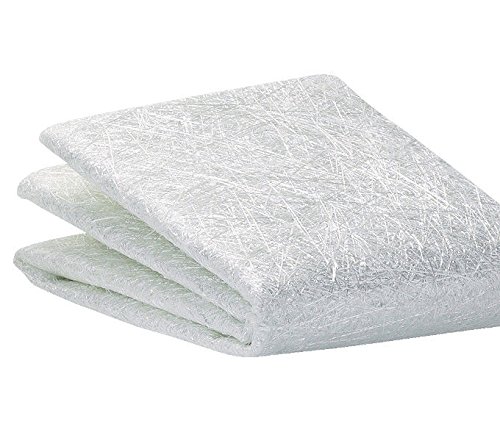 Fiberglass Chopped Strand Mat-(1.5oz-50' Wide-30 Feet Long, 10 Yards) Waterproof, Durable and Strong CSM Cloth-Repair, Rebuild & Reconstruct Interior Products or Automotive - Poueer