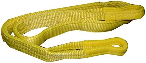 S-Line 20-EE2-9802X20 Lifting Sling 2-Ply, 2-Inch by 20-Foot, Tapered Eye to Eye Sling - Poueer
