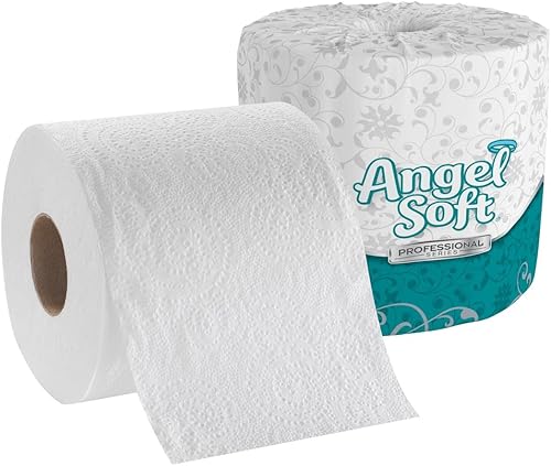 Georgia Pacific 16880 Angel Soft ps Premium Bathroom Tissue, 450 Sheets/Roll, 80 Rolls/Carton - Poueer