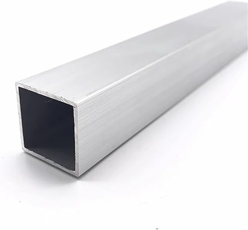 Aluminum Square Tubing 1Pcs 76mm x 76mm x 1000mm Long Wall Thickness 3mm, 1 Pack Aluminum Structural Square Tube 3 x 3 x 0.12 x 39.37' inch - Poueer