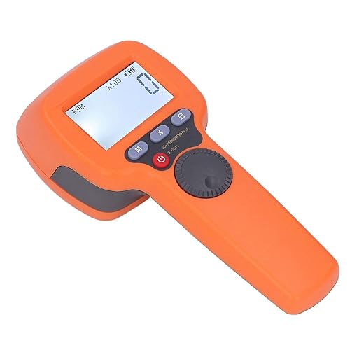 LED Stroboscope, Digital Handheld Stroboscope, 6099999 RPM Tach Tester, PortableRechargeable Non Strobe Tachometer with 0.001, Tachometers - Poueer