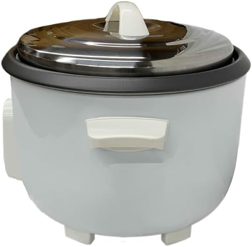 Pantin Commercial Electric Rice Cooker – 25 Cups Raw / 50 Cups Cooked Capacity w/Measuring Cup & Scoop – High-Efficiency Large Rice Cooker Commercial Rice Cooker for Restaurants, Hotels and Catering - Poueer