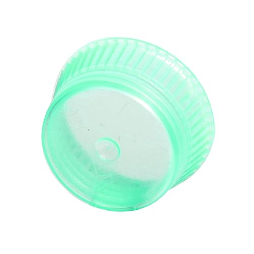 6615 13mm Uni-Flex Safety Caps for Culture Tubes and Test Tubes, Green (Pack of 1000) - Poueer