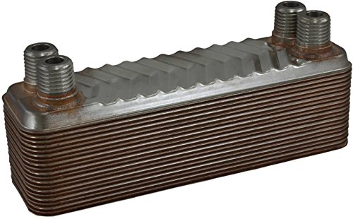 Duda Energy HX0520: F025 B3-5A 20 Plate Heat Exchanger 1/4' Female NPT, Degrees_Celsius, to Volts, Amps, ( - Poueer