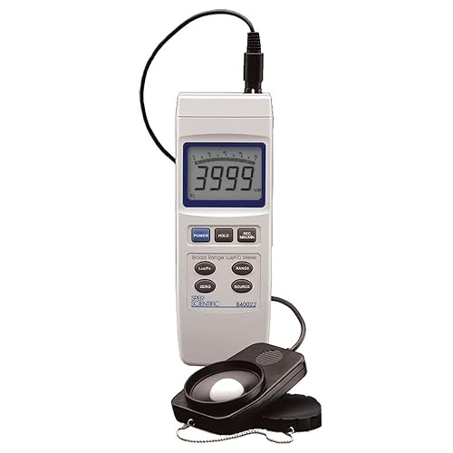 Sper Scientific 840022 Advanced Light Meter - Poueer