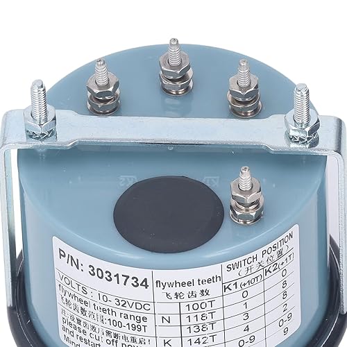 Engine Tachometer 3031734 Digital Timer0 Instrument Box Pressure Gauge Generator Set Instrument Box 0 3000Rpm 10 32Vdc Tachometer Tachometers - Poueer