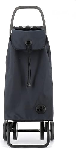 Rolser I-Max MF 4 Wheel Foldable Shopping Trolley - Orange - Poueer