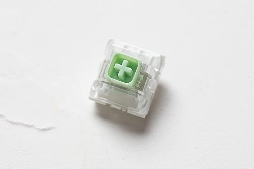 KPREPUBLIC Novelkey Kailh Box Switch Cream Navy Jade Crystal Royal White Red Brown Black Pink RGB SMD Switch for Mechanical Keyboard mx (X110 PCS, Kailh Box Jade Switch) - Poueer