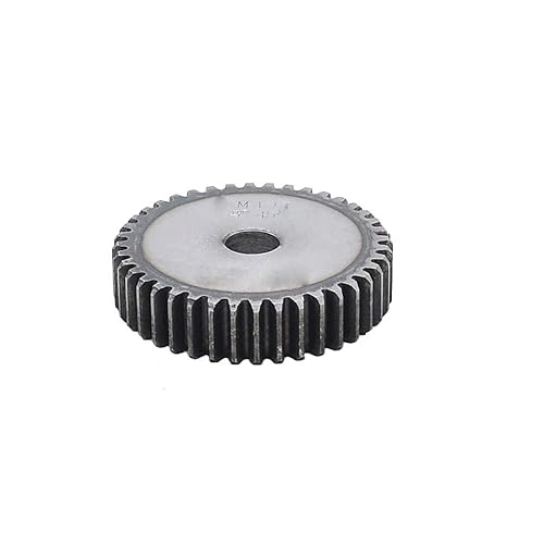 1.5 Mod 48T Pinion Gear 45# Steel Motor Spur Gear Pitch 4.71mm Thickness 15mm Outer Dia 75mm(1.5Mod 48T) - Poueer