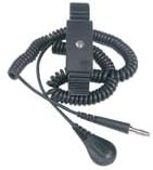 DESCO 09085 Premium Anti-Static Metal Expansion Wrist Strap and Coil Cord Kit - Poueer