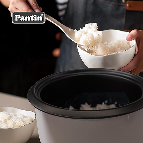 Pantin Commercial Electric Rice Cooker – 25 Cups Raw / 50 Cups Cooked Capacity w/Measuring Cup & Scoop – High-Efficiency Large Rice Cooker Commercial Rice Cooker for Restaurants, Hotels and Catering - Poueer