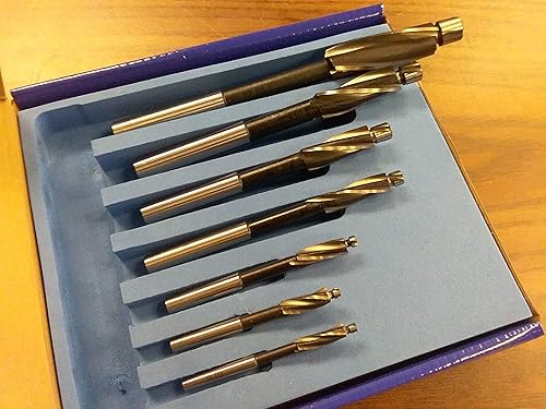 7pcs/Set Cap Screw Counterbore Set, #6 up to 1/2', Part# 510-001 - Poueer