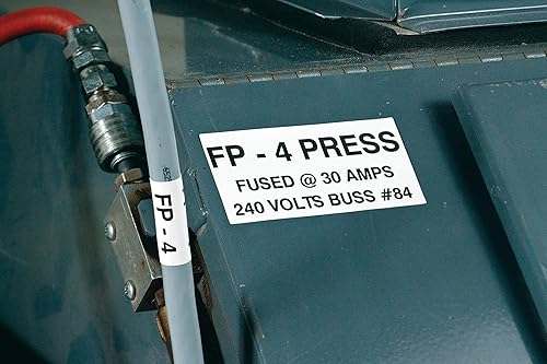 Brady Harsh Environment Multi-Purpose Polyester Labels for M710 and BMP71 Printers - 1' x 1.5'. M7-31-423 - Poueer