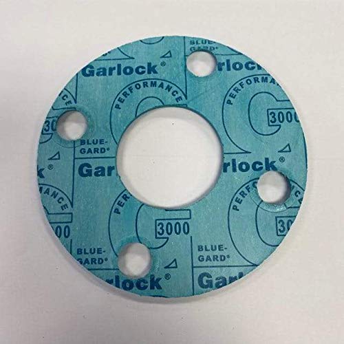 1' #300 1/8' Thick, Garlock Blueguard 3000 Full Face Gasket (ASME B16.21) Pack of 25 - Poueer