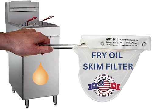 MirOil R-SKIM4F Oil Polishing Fryer Oil Skim Filter – Bag Only - Poueer