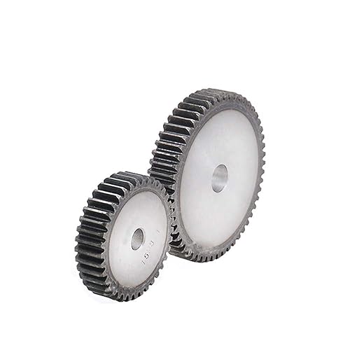 1.5 Mod 48T Pinion Gear 45# Steel Motor Spur Gear Pitch 4.71mm Thickness 15mm Outer Dia 75mm(1.5Mod 48T) - Poueer
