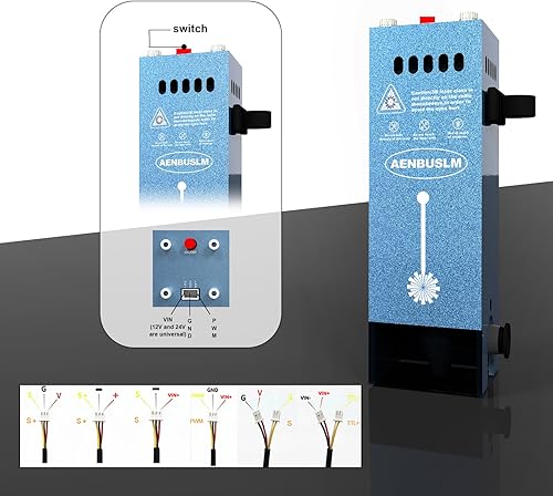AENBUSLM 20W Laser Engraver Module,10000mW Output Power,Built-in Air Assist,Fixed-Focus,Double Ultra-Fine Compressed Spot CNC Carving DIY Laser Masterfor Laser Engraver Machine - Laser Class:lV - Poueer