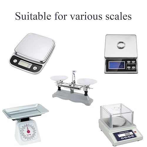 F1 Calibration Weight Kit, High Precision 1mg-500g Weights, 25 Pcs 304 Stainless Steel Weights with Aluminium Alloy Box for Lab Education - Poueer