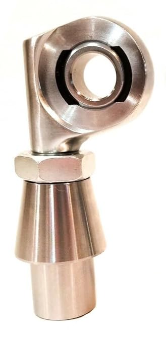 Right Hand Offset 3/4' Bore X 7/8' Shank w/1.25' ID Tube Adapter Steering Heim Joint - Poueer