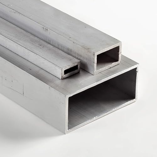 Aluminum Rectangular Tube - 1' x 2' x .120' x 36' - Poueer