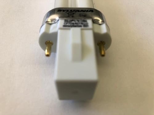 SYLVANIA 20 Pieces 21277 CF7DS/827/ECO Non-Dimmable DULUX 7 Watt 2700K G23 T4 CFL Bulb - Poueer