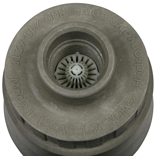 Hudson Valve 1/2' Self-Contained Automatic Water Float Valve VSG | Use for Pond Auto Fill, Livestock Tanks, Fountains, Troughs, Swimming Pools and More | Water Tank Float Valve - Poueer