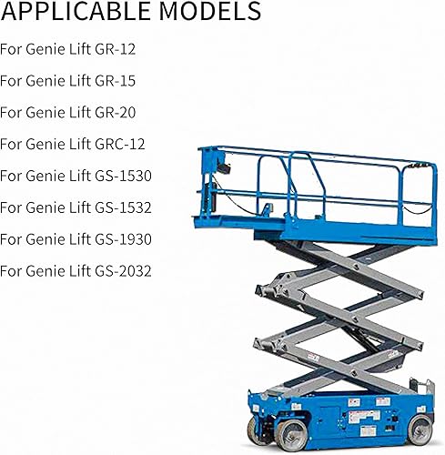 for Gen 6 Control Box 1283792 1283792GT Compatible with Genie Lift GR-12 GR-15 GR-20 GRC-12 GS-1530 GS-1532 GS-1930 GS-2032 - Poueer