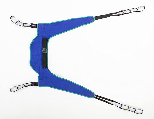 Invacare R121 Reliant Toileting Sling for Patient Lifts, Solid Polyester Fabric, Large - Poueer