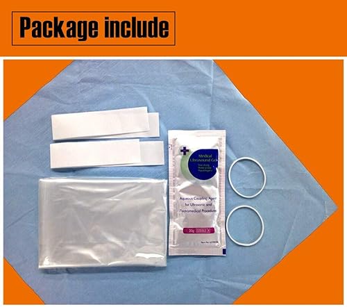 Ultrasound Probe Cover - Latex-Free Sterile Disposable Clear, 5 in x 48 in, Individual Packaging (50) - Poueer