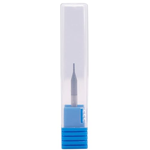 BestParts High Performance 5pcs 7/16' Solid Carbide Square End Mills, AlTiN Coated, 4 Flute, 30 Degree Helix, 7/16' Cutting Diameter, 7/16' Shank Diameter, 1' Length of Cut, 2-3/4' Overall Length - Poueer