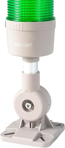 USB Stack LED Andon Tower Lights with Buzzer, Industrial Warning Lights, IP53, Column Tower Lights(5VDC, 3 Layer, with Buzzer) - Poueer