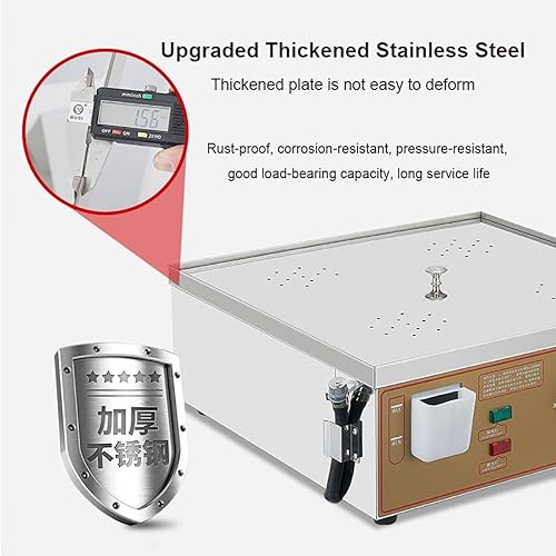 Electric Steamed Bun Machine - Commercial 2/4/6-Hole Electric Steamer with Independent Water, Temperature Range 30-110°C for Efficient Cooking - Poueer