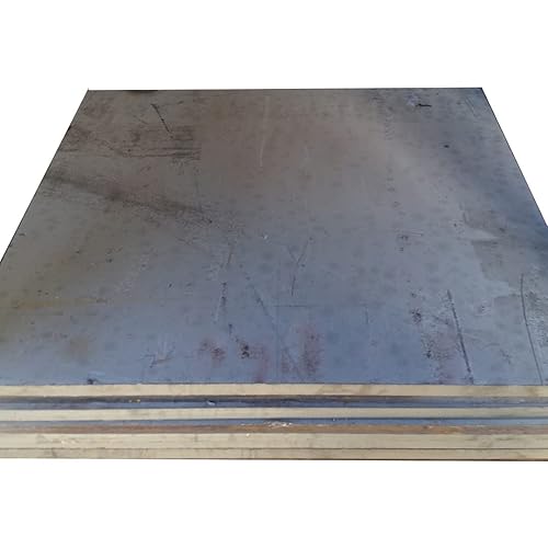 Des Moines Steel - 4 pcs of 1/2' x 6' x 6' ASTM A36 Hot Rolled Steel Plate - Poueer