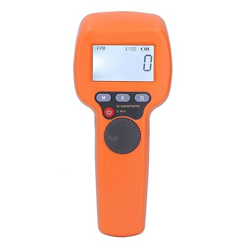 LED Stroboscope, Digital Handheld Stroboscope, 6099999 RPM Tach Tester, PortableRechargeable Non Strobe Tachometer with 0.001, Tachometers - Poueer