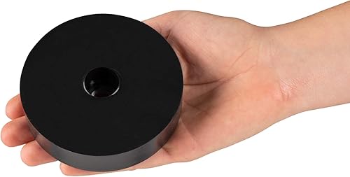 Isolate It!: Sorbothane Anti-Vibration Leveling Mount - 3/8-16 3' Stud - 0.88' (H) - 3.5' (Dia) 70 Duro - 2 Pieces - Poueer