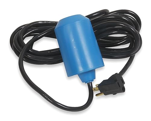 DAYTON 3BY83 Float Switch, 110VAC, 13-AMPS, Cord Length 30FT - Poueer