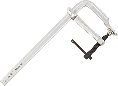 Wilton Light-Duty F-Clamp, 8' Opening, 4-3/4' Throat, 1200 Lbs. Clamping Force (Model 1200S-8) (Pack of 2) - Poueer