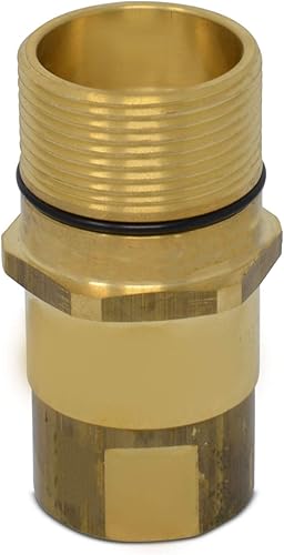 3/4″ NPT Wet-Line Wing Nut Hydraulic Quick Disconnect Male Coupler - Poueer