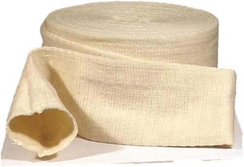 Tetra-Grip Tubular Elastic Support Bandage Size C, 2 ¾” x 11 Yd Latex-Free, One 11 yd Roll per Box - Poueer