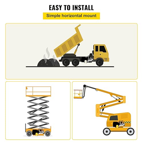 Mophorn Single Acting Hydraulic Pump 12V DC Hydraulic Power Unit 3.75 Gallon Dump Trailer Pump Steel Hydraulic Power Unit (Steel, 15 Quart/Single Acting) - Poueer