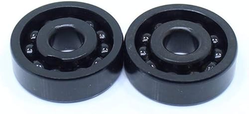 Professional 6306 High Temperature Bearing 30 * 72 * 19mm TB6306 500 Degrees Celsius Full Ball Bearings (2 Pcs) - Poueer